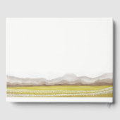 Prairies in het Bloom Wedding Guest Book Gastenboek (Achterkant)