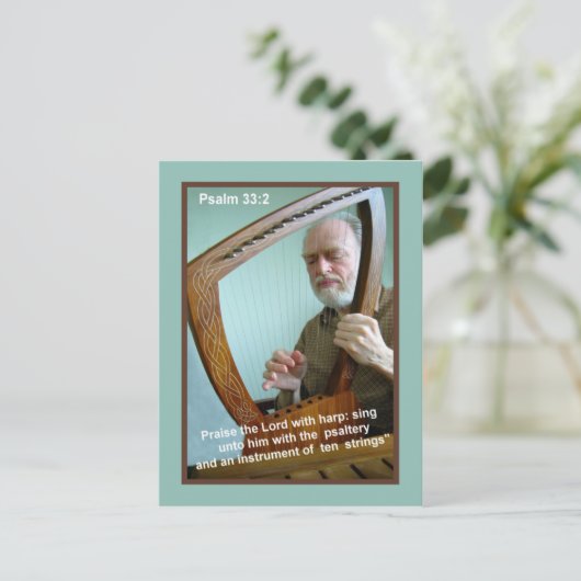 PRAÏS! ~ BRIEFKAART (Staand voorkant)