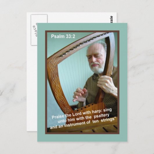 PRAÏS! ~ BRIEFKAART (Voorkant / Achterkant)