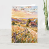 Praise God Always!  Psalm 113:3 Kaart (Voorkant)