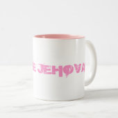 PRAISE JEHOVA! TWEEKLEURIGE KOFFIEMOK (Voorkant rechts)