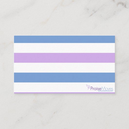 PraiseMoves Notitiekaarten met Schrift (Achterkant)