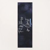 PraiseMoves Oefenmat - Donkere mat (Voorkant)