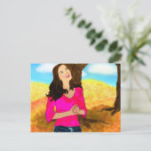 Praising God 23 Briefkaart (Staand voorkant)