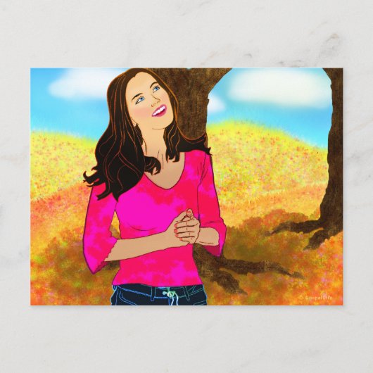 Praising God 23 Briefkaart (Voorkant)