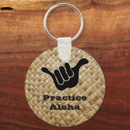 Praktijk Aloha Sleutelhanger (Voorkant)