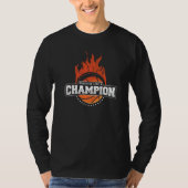 Praktijk als een Champion Sports Basketball T-shirt (Voorkant)