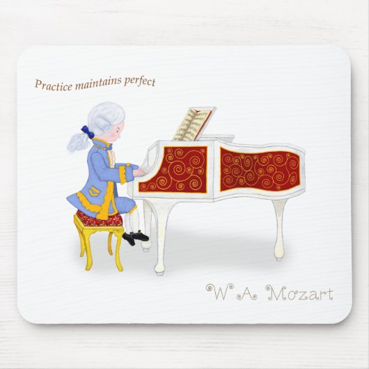 Praktijk handhaaft perfecte Mousepad Muismat (Voorkant)