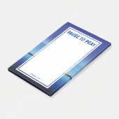 Praktijk het PAUZE om gebedsverzoeken te bekrachti Post-it® Notes (Schuin)
