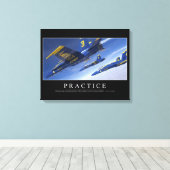 Praktijk: Inspirerend prijsopgave Canvas Afdruk (Insitu (Houten vloer))