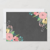 Praktijk maakt een perfect Chalkboard repetitief d Kaart (Achterkant)