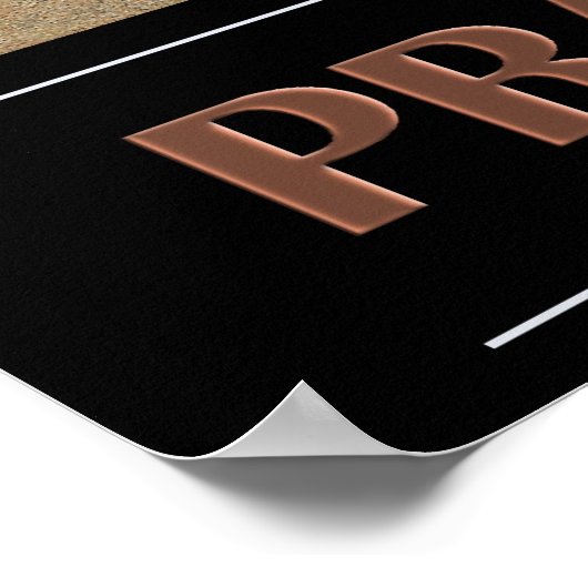 Praktijk maakt het perfecte Poster (Hoek)