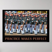 Praktijk maakt het perfecte Poster (Voorkant)