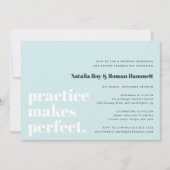 Praktijk maakt perfect | Moderne repetitie: avonde Kaart (Voorkant)