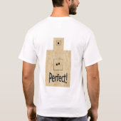 Praktijk maakt perfect! (VOORUIT&TERUG) T-shirt (Achterkant)