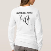 Praktijk maakt permanent/Jaar van de kat T-shirt (Achterkant)