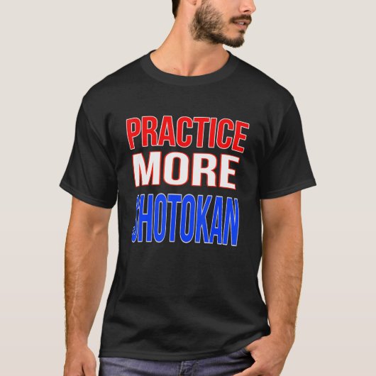 Praktijk meer Shotokan T-shirt (Voorkant)
