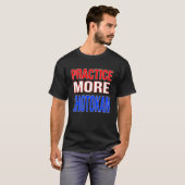 Praktijk meer Shotokan T-shirt (Voorkant volledig)