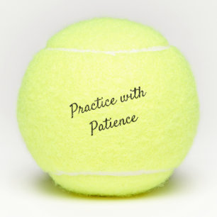 Praktijk met patiënt tennisballen