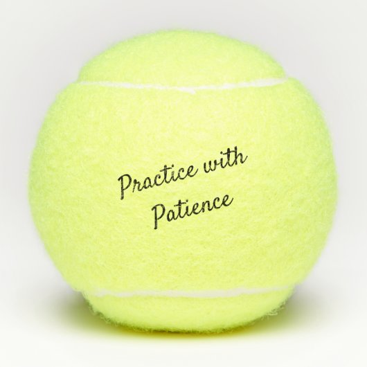 Praktijk met patiënt tennisballen (Voorkant)