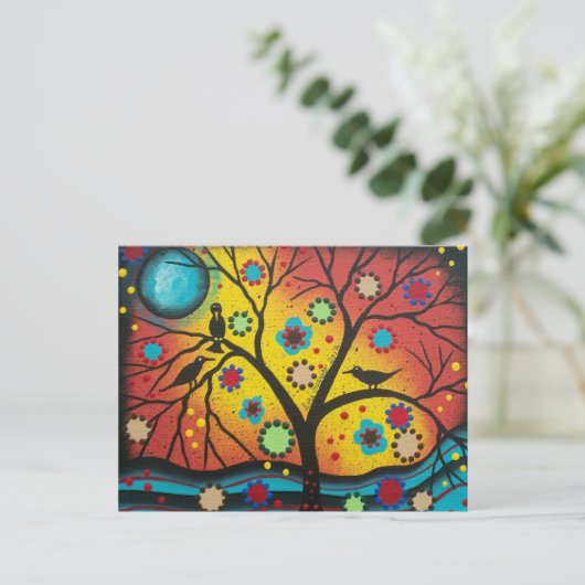 PRAKTIJK MET U DOOR LORI briefkaart (Staand voorkant)