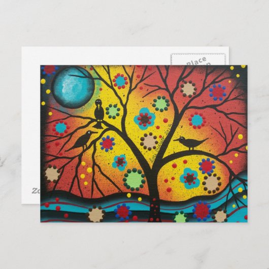 PRAKTIJK MET U DOOR LORI briefkaart (Voorkant / Achterkant)