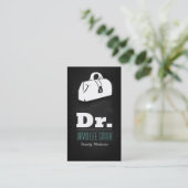 Praktijk van de arts / Medische zorg Visitekaartje (Staand voorkant)