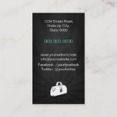 Praktijk van de arts / Medische zorg Visitekaartje (Achterkant)