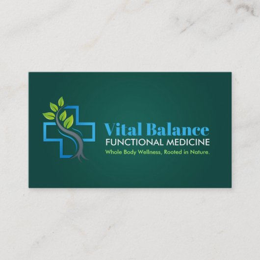 Praktijk Visitekaartje Functionele Geneeskunde (Voorkant)