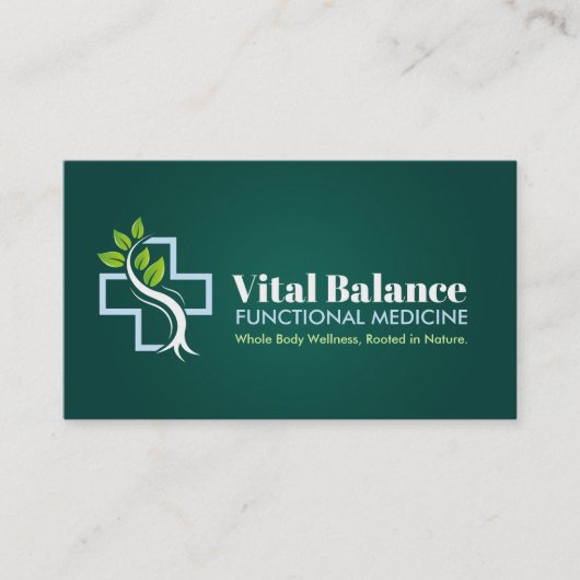 Praktijk Visitekaartje Functionele Geneeskunde (Voorkant)