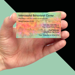 Praktijk voor psychiatrische geestelijke gezondhei visitekaartje