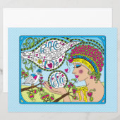 Praktijk voor u Peace_flatpapier — vel 11 x 8,5 in (Voorkant / Achterkant)