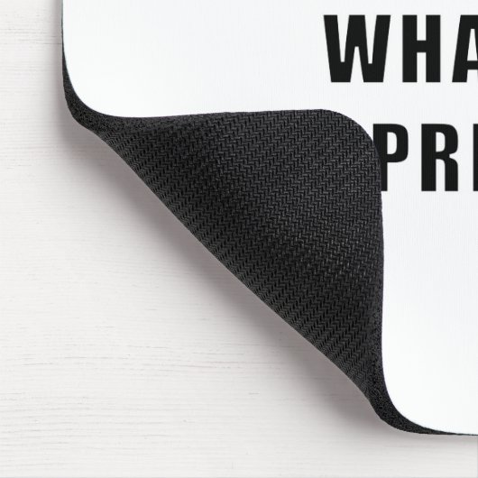 Praktijk wat u predikt muismat (Hoek)