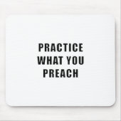 Praktijk wat u predikt muismat (Voorkant)