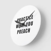 Praktijk wat u predikt ronde klok (Hoek)