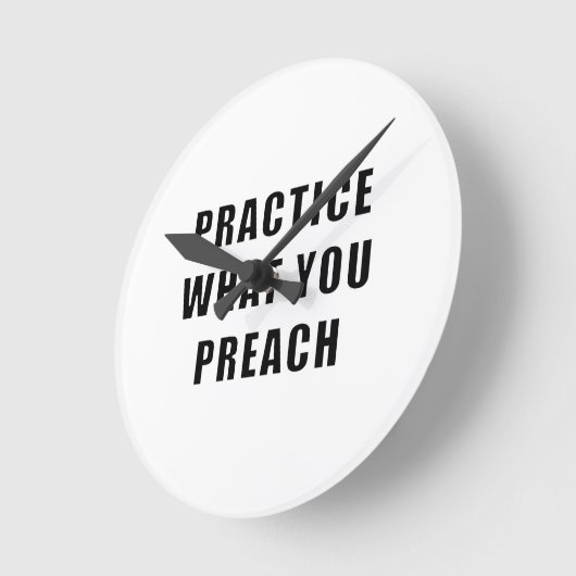 Praktijk wat u predikt ronde klok (Hoek)