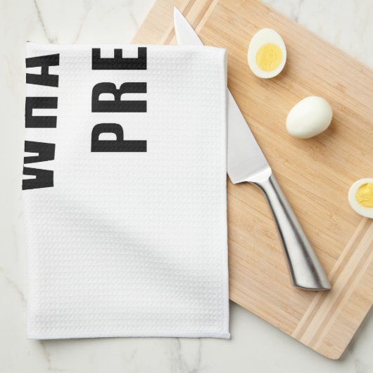 Praktijk wat u predikt theedoek (Quarter Fold)