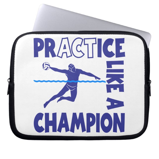 PRAKTIJK, WATERPOLO LAPTOP SLEEVE (Voorkant)