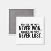 Praktijk zoals je nog nooit hebt gewonnen magneet (Voorkant / Achterkant)