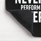 Praktijk zoals je nog nooit hebt gewonnen muismat (Hoek)