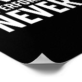 Praktijk zoals je nog nooit hebt gewonnen poster (Hoek)