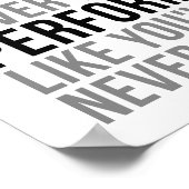 Praktijk zoals je nog nooit hebt gewonnen poster (Hoek)