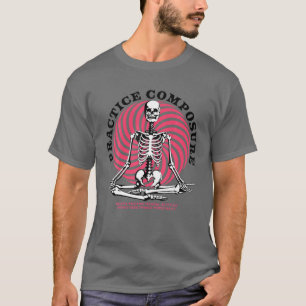 Praktijkblootstelling Humaan skelet  T-shirt