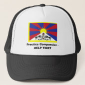 Praktijkcompassie - HULP TIBET Trucker Pet (Voorkant)