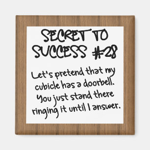 Praktijkcorrecte Kantoor Etiquette Magneet