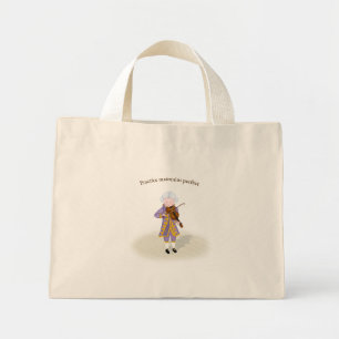 "Praktijken houden perfecte Mozart in stand" Mini Tote Bag