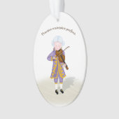 "Praktijken houden perfecte Mozart in stand" Ornament (voorkant)