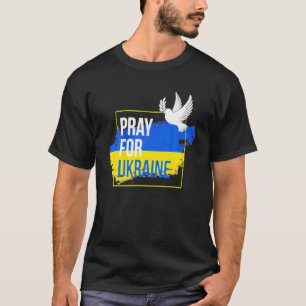 PRAKTIJKEN VOOR DE Oekraïnse Vredesdrang Mannen vr T-shirt