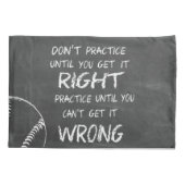 Praktijkhonkbal Motivatie Kussensloop (Achterkant)