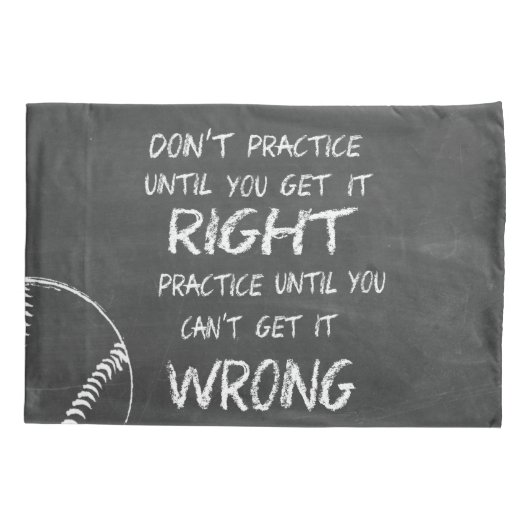 Praktijkhonkbal Motivatie Kussensloop (Achterkant)